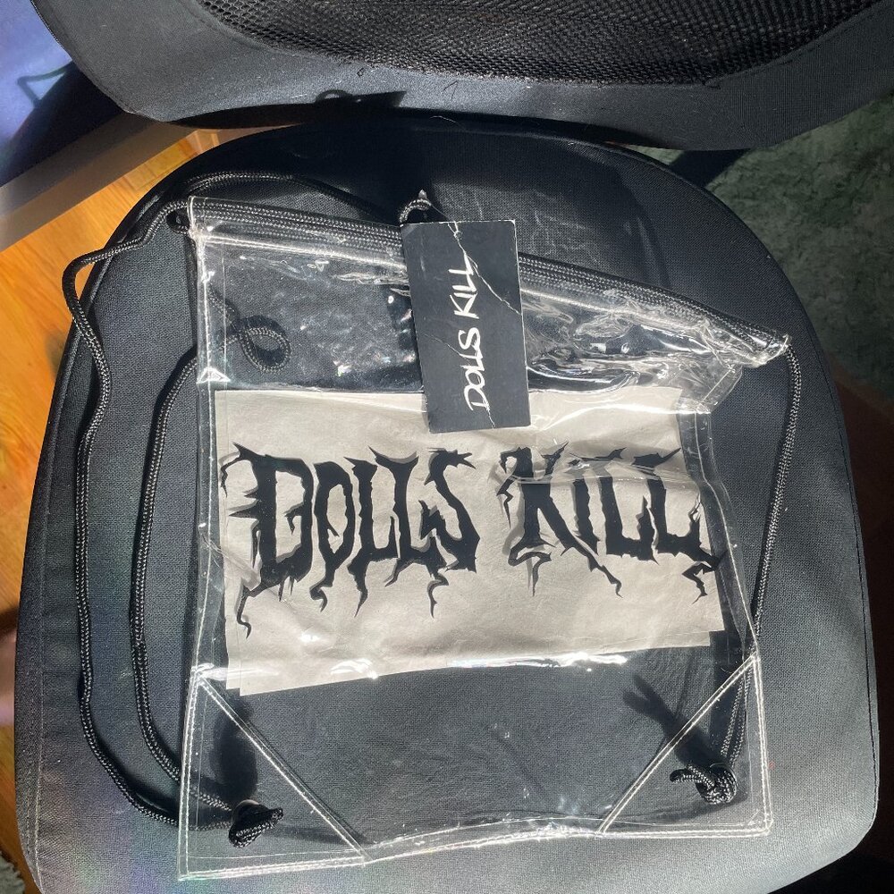Clearly Dollskill Backpack